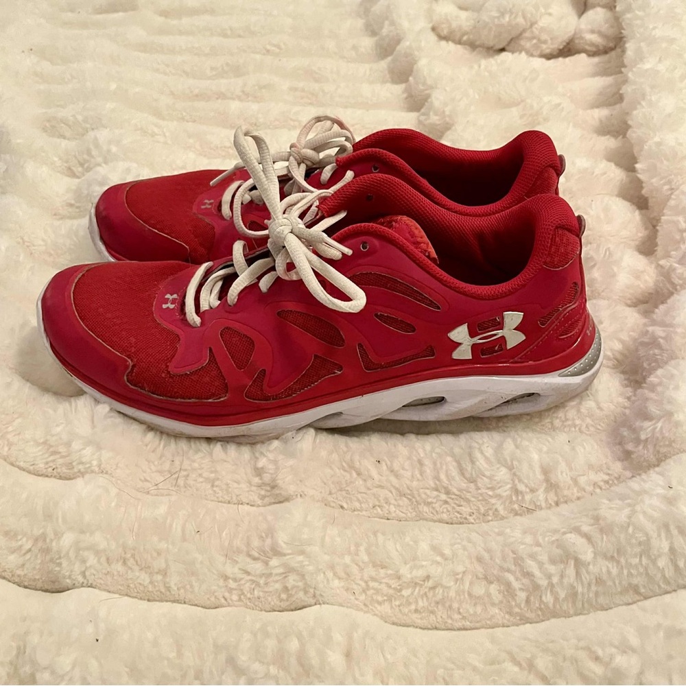 Under Armour X spine Red Athletic Shoes